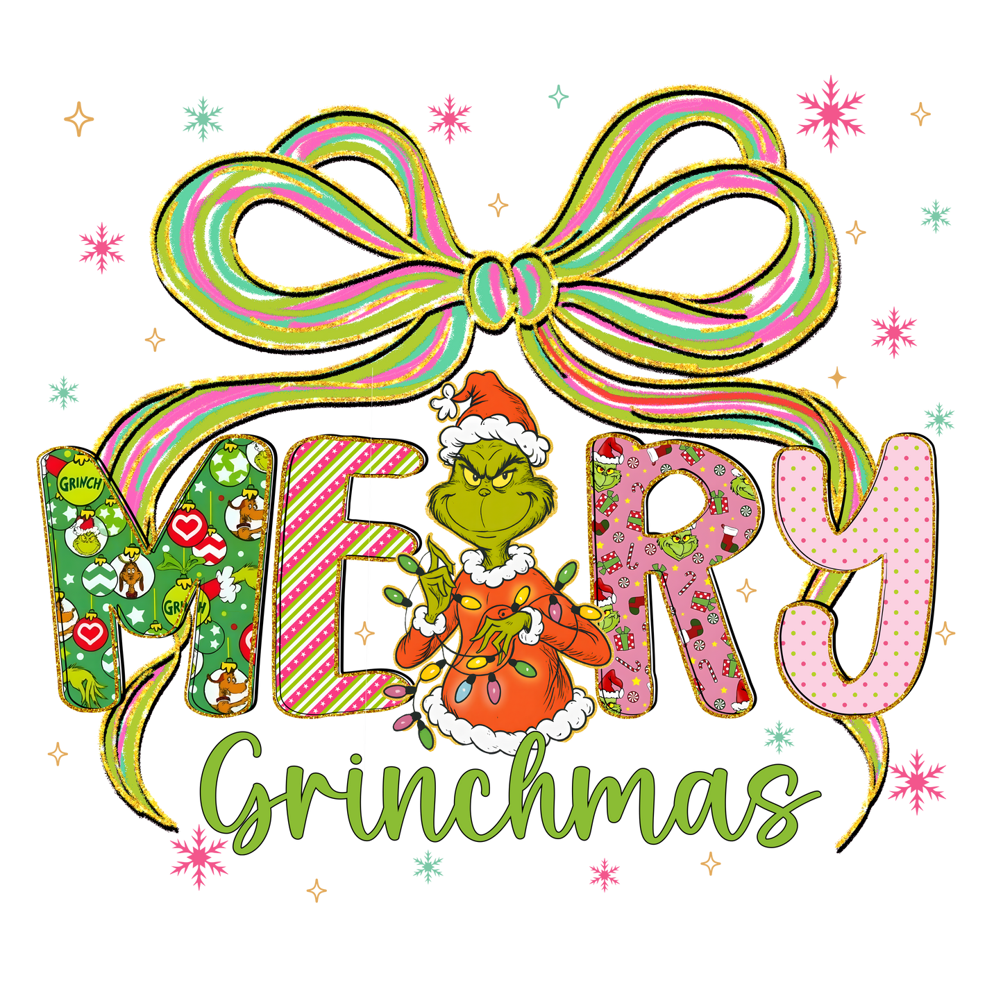 RR. Pastel Green Man Decal