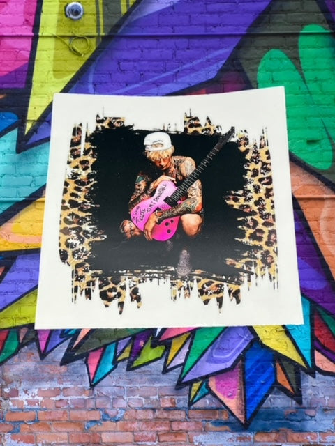 60. Machine Gun Kelly Decal