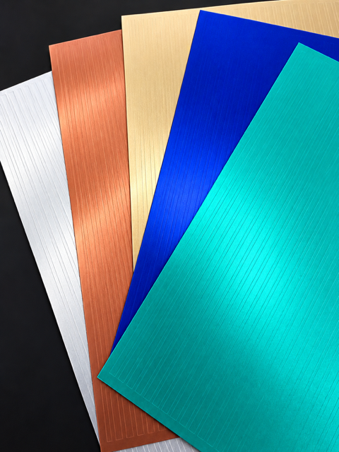 Pack 5 Vinyl- Metallic Sheets