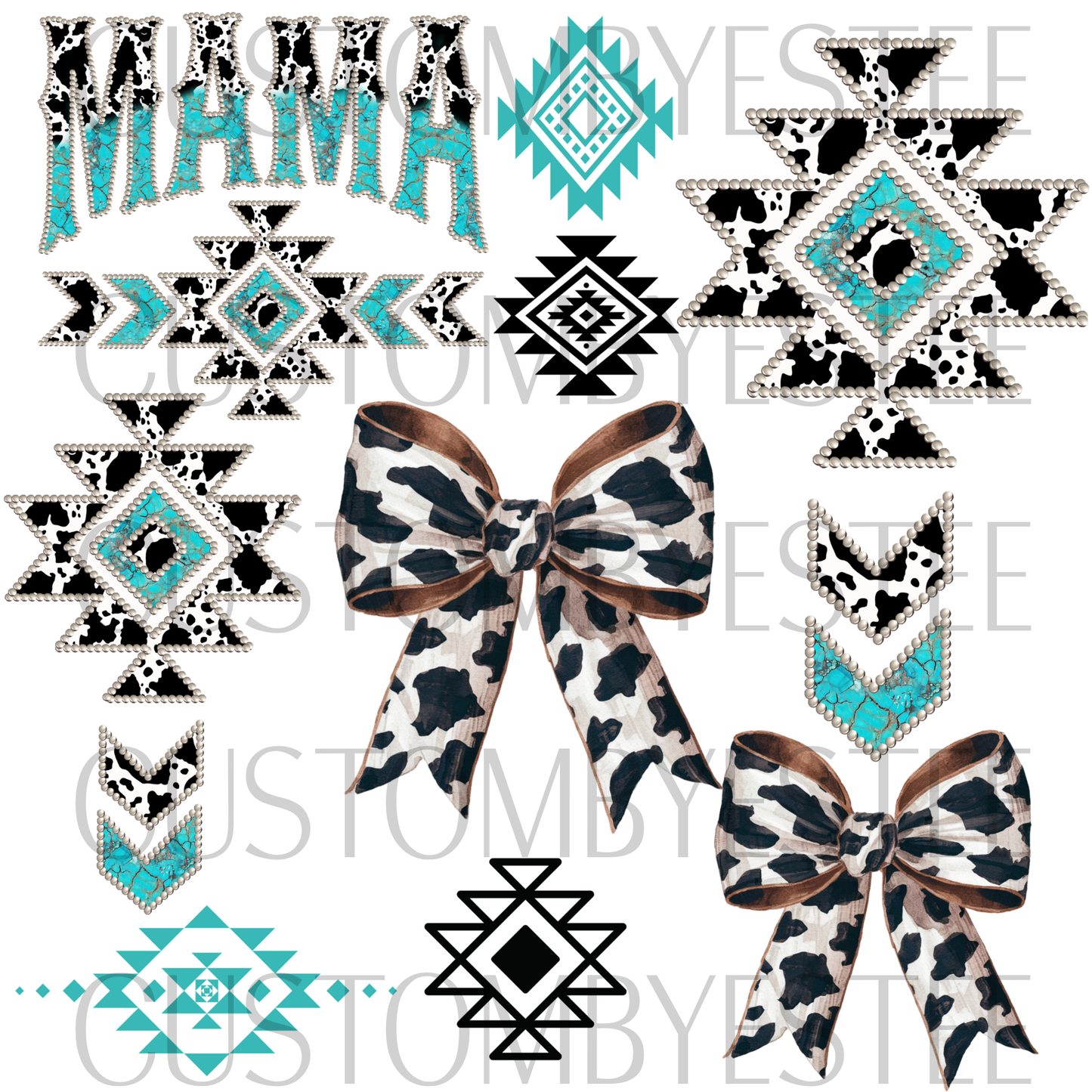 A27. ELEMENT SHEET- Western Cow Mama
