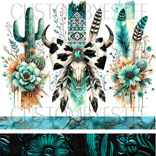 A22. ELEMENT SHEET- Turquoise Western