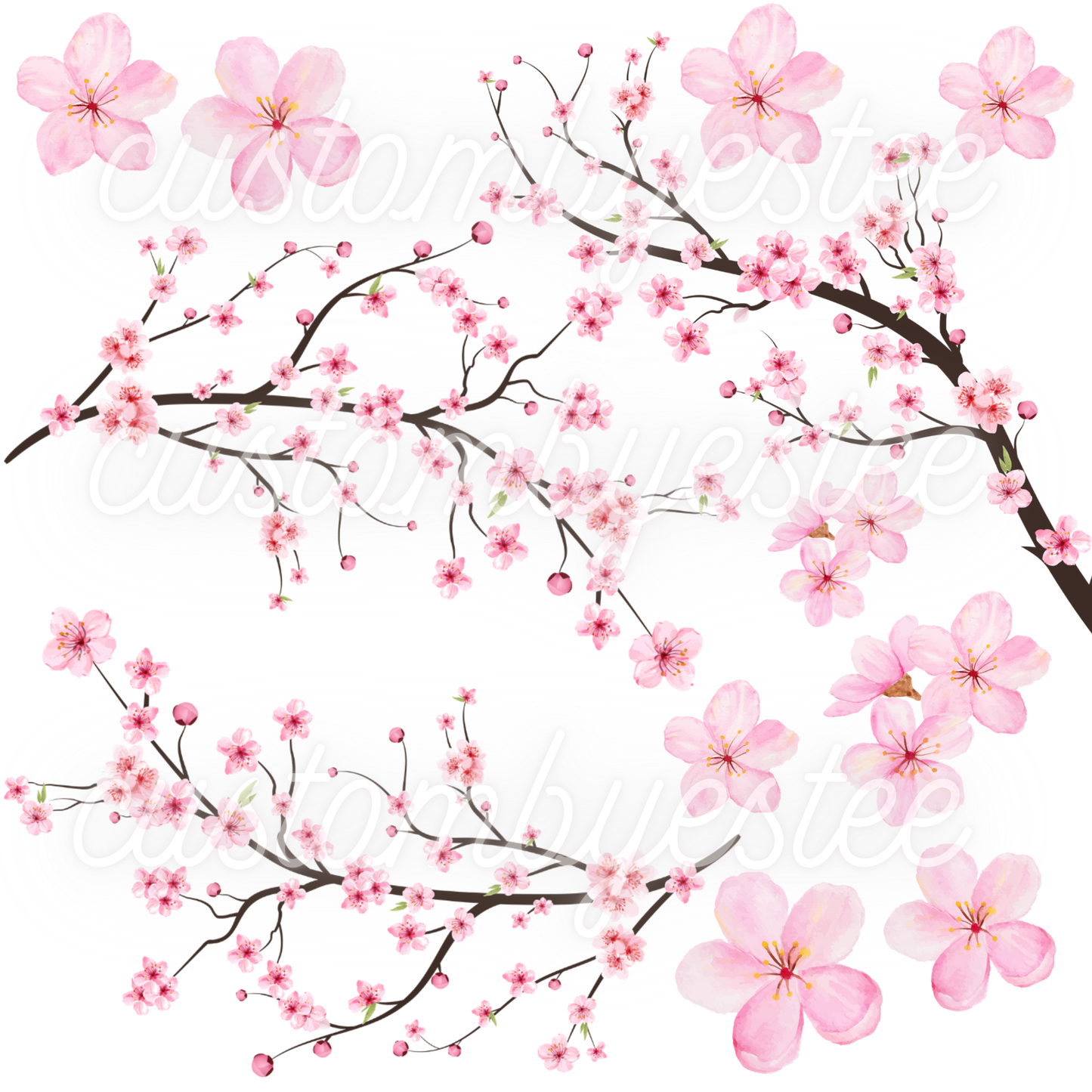 C23. ELEMENT SHEET- Cherry Blossoms