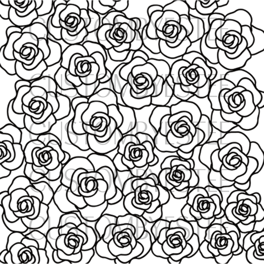 A14. ELEMENT SHEET- Black Floral