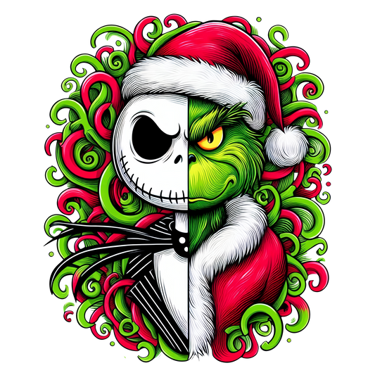 N. Jack and Green Man Decal