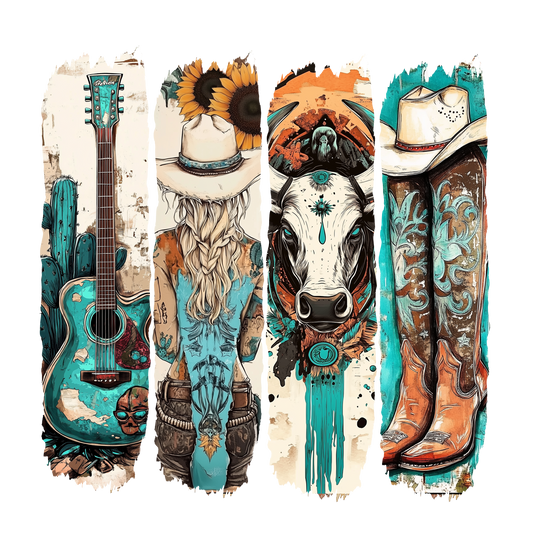 196. Western Decal