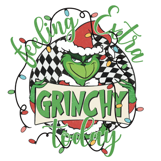 E. Green Man Decal- Feeling Extra