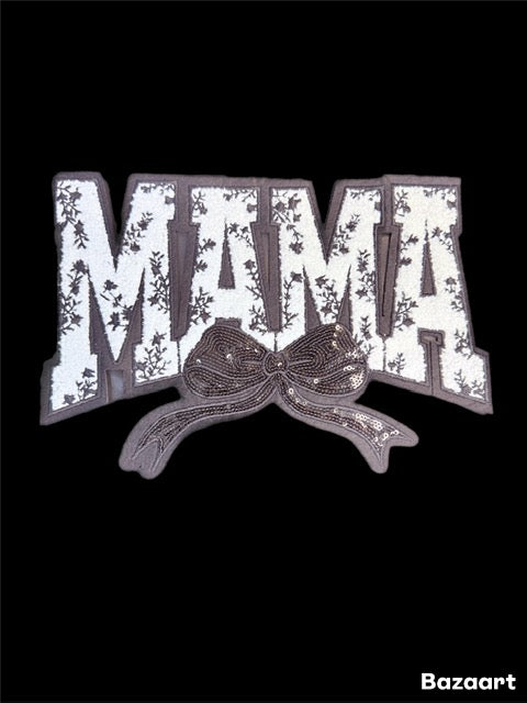 PATCH H. Black Mama Bow