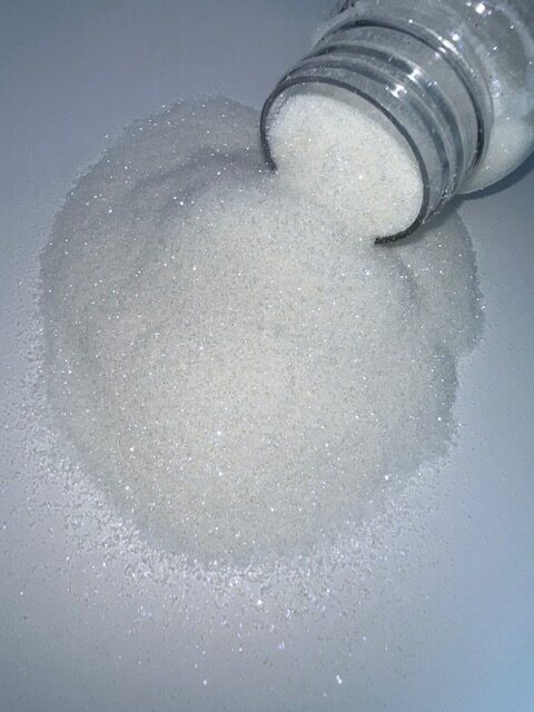 Beach Foam - White Purple Fine Glitter 4-3
