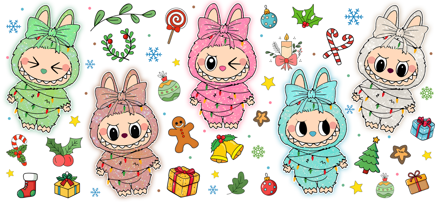 AA. Labubu Christmas UVDTF