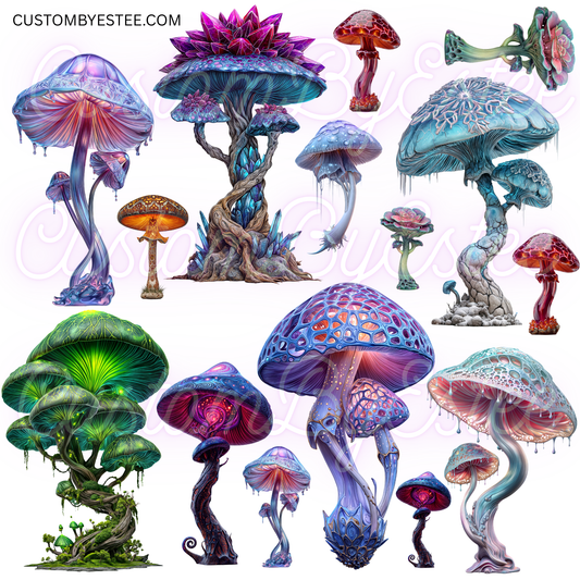 A. ELEMENT SHEET- Trippy Mushrooms