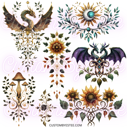 D37. ELEMENT SHEET- Mythical Crest
