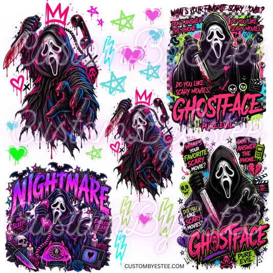 D7.ELEMENT SHEET - Neon Ghostface