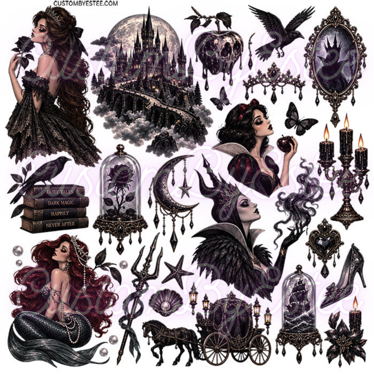 C. ELEMENT SHEET- Gothic Princess Mix