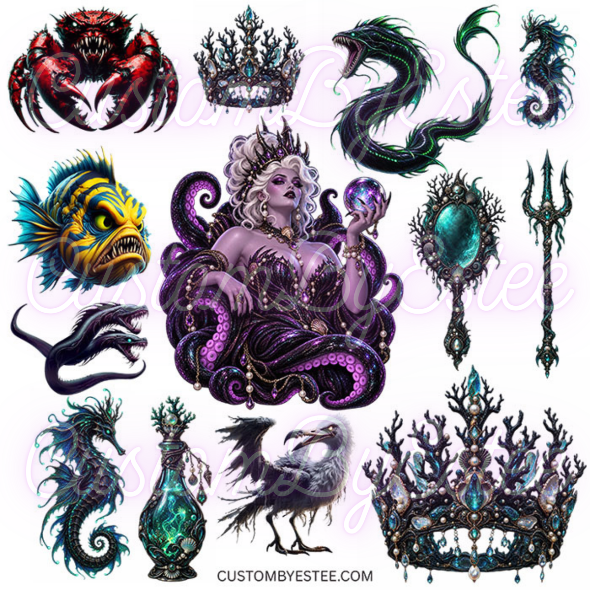 D. ELEMENT SHEET- Dark Ursula