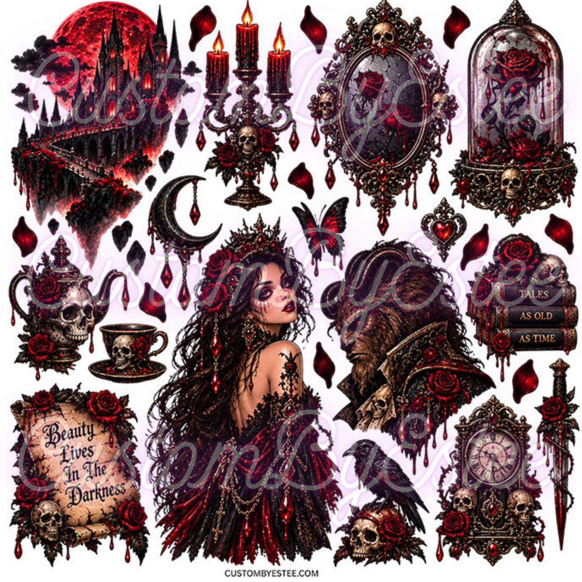 F. ELEMENT SHEET- Dark Beauty and the Beast