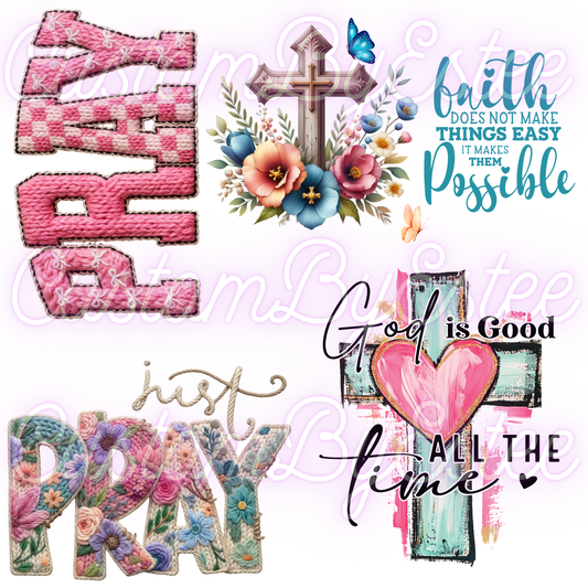 A44. ELEMENT SHEET- Pray Faith