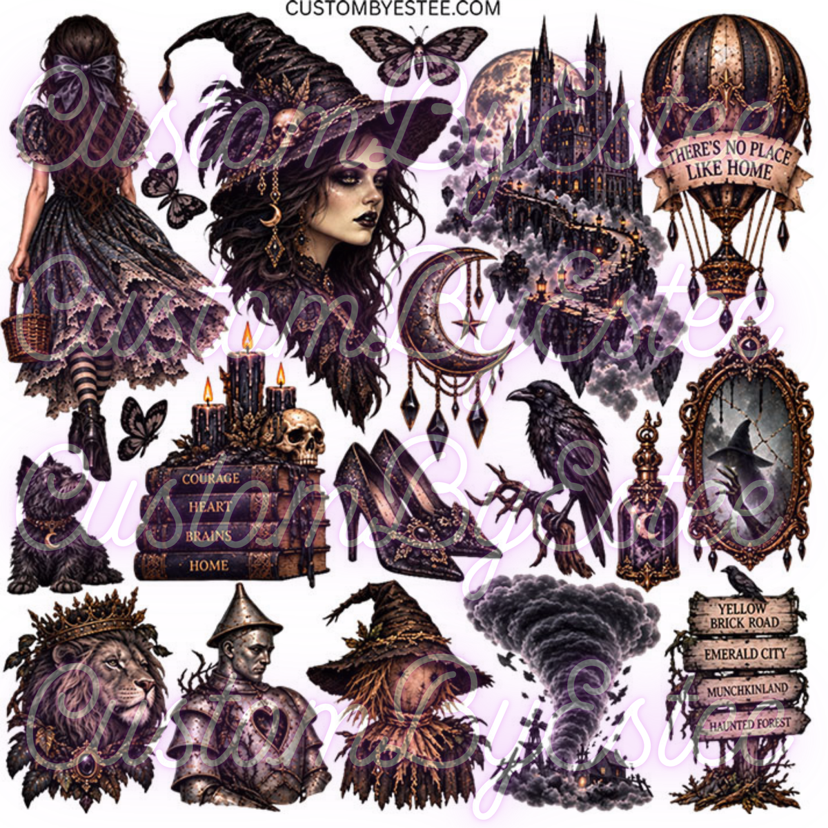 K. ELEMENT SHEET- Dark Dorothy Wizard of Oz