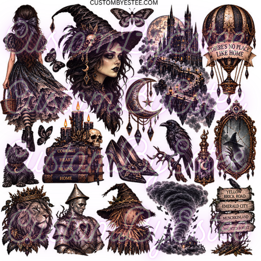 K. ELEMENT SHEET- Dark Dorothy Wizard of Oz