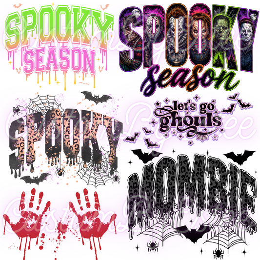 B9. ELEMENT SHEET- Spooky Season -Mombie