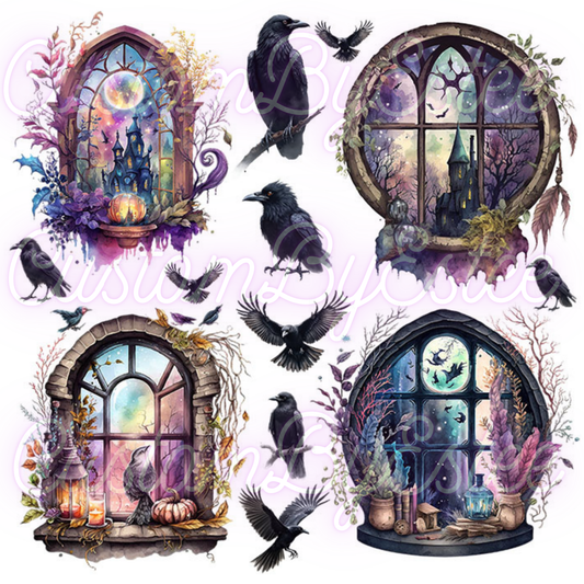 R. ELEMENT SHEET- Witch Windows