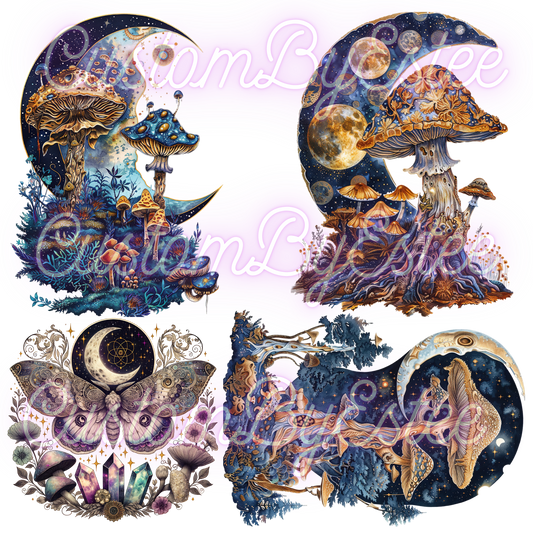 C35. ELEMENT SHEET- Mythical Mushroom Moon