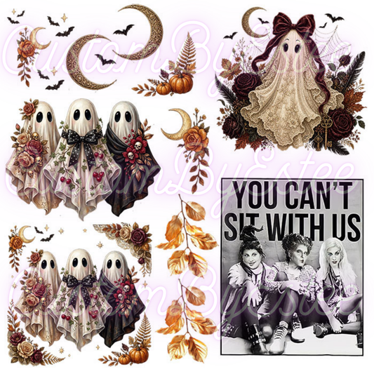 S. ELEMENT SHEET- You Can't Sit with Us Fancy Ghost