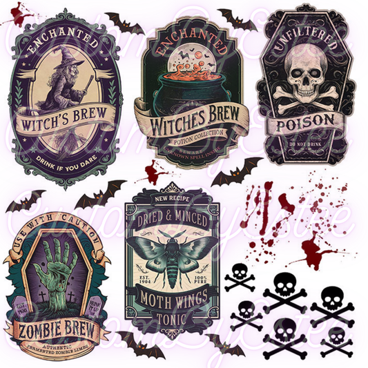 A51. ELEMENT SHEET- New Poison Labels