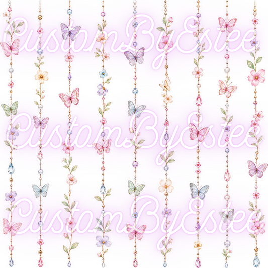 B39. ELEMENT SHEET- Jeweled Butterfly Strings