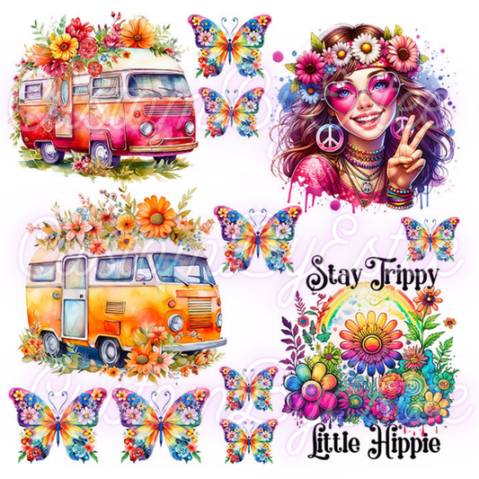 C43. ELEMENT SHEET- Hippie