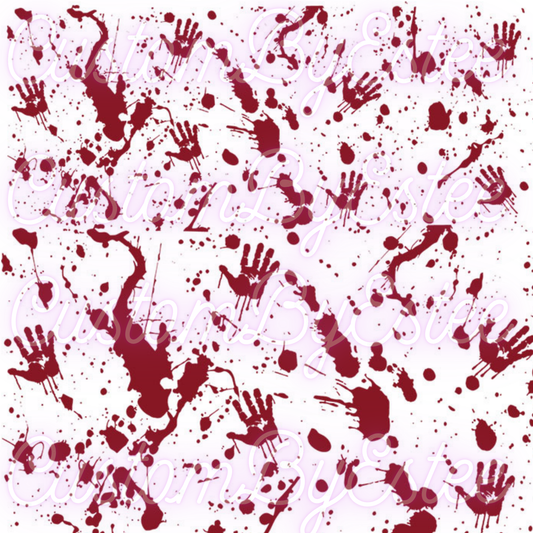 B50. ELEMENT SHEET- Blood Splatter