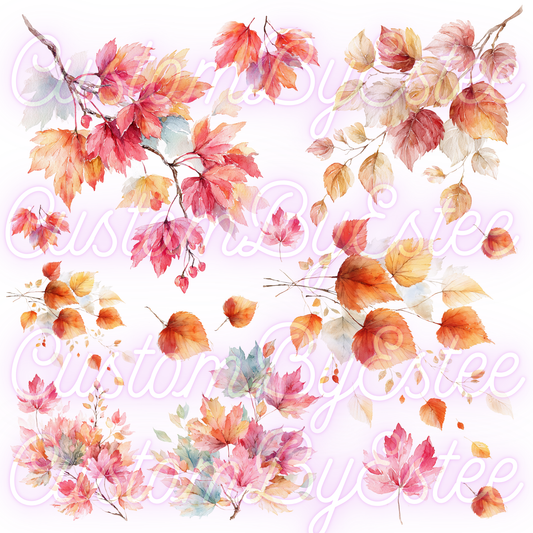 D. ELEMENT SHEET- Fall Leaves
