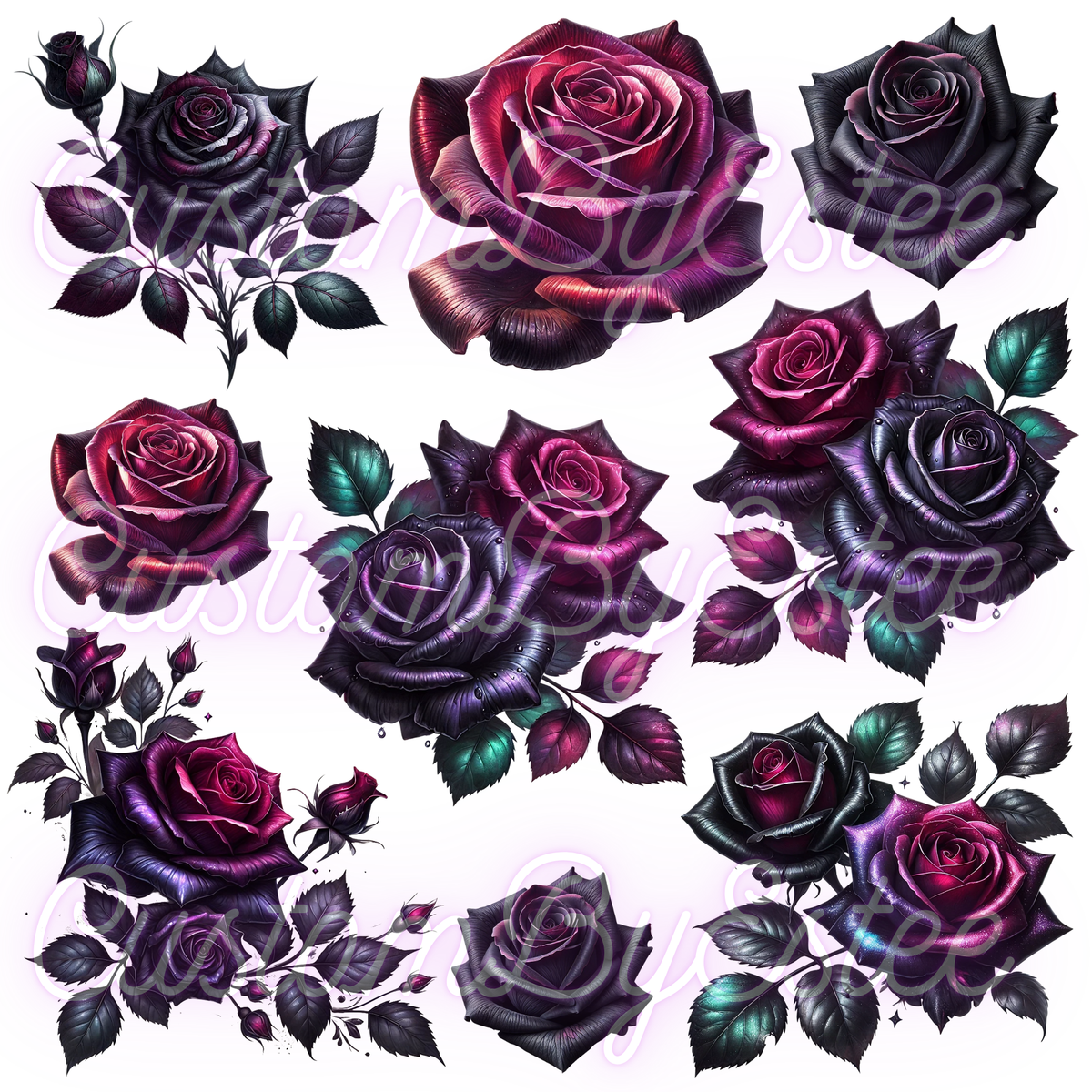 ELEMENT SHEET 2- Dark Roses