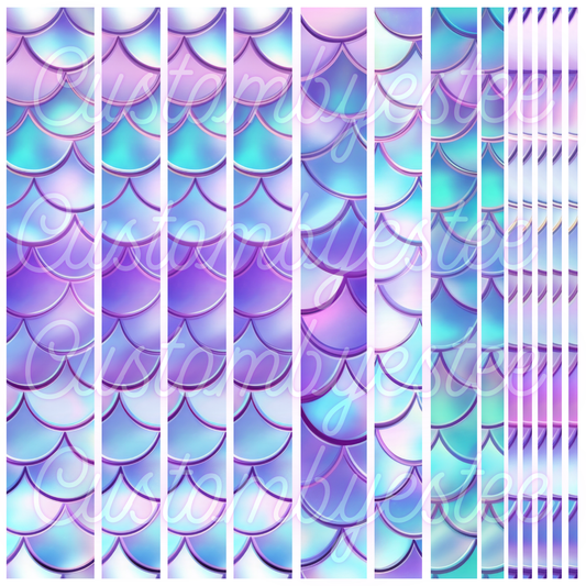 A38. ELEMENT SHEET- Mermaid Stripes