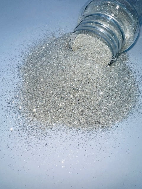 Diamond Drip- Silver White Lux Fine Glitter 3-3