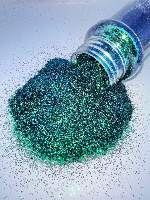 Emerald Blue- Fine Blue Green Color Shift Glitter 1-9