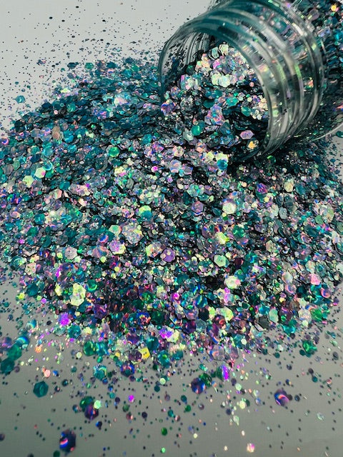 Flashback- Opal Textured Holographic Glitter 1-8