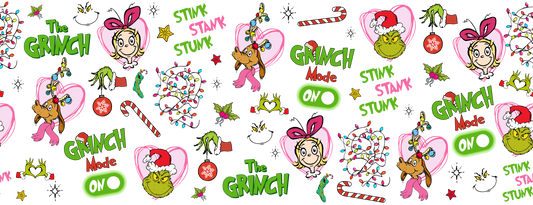 II. Pink and Green Green Man and Cindy UVDTF