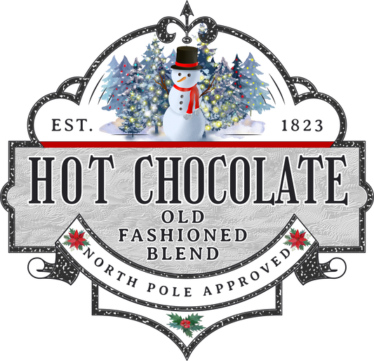 W. Hot Chocolate Decal