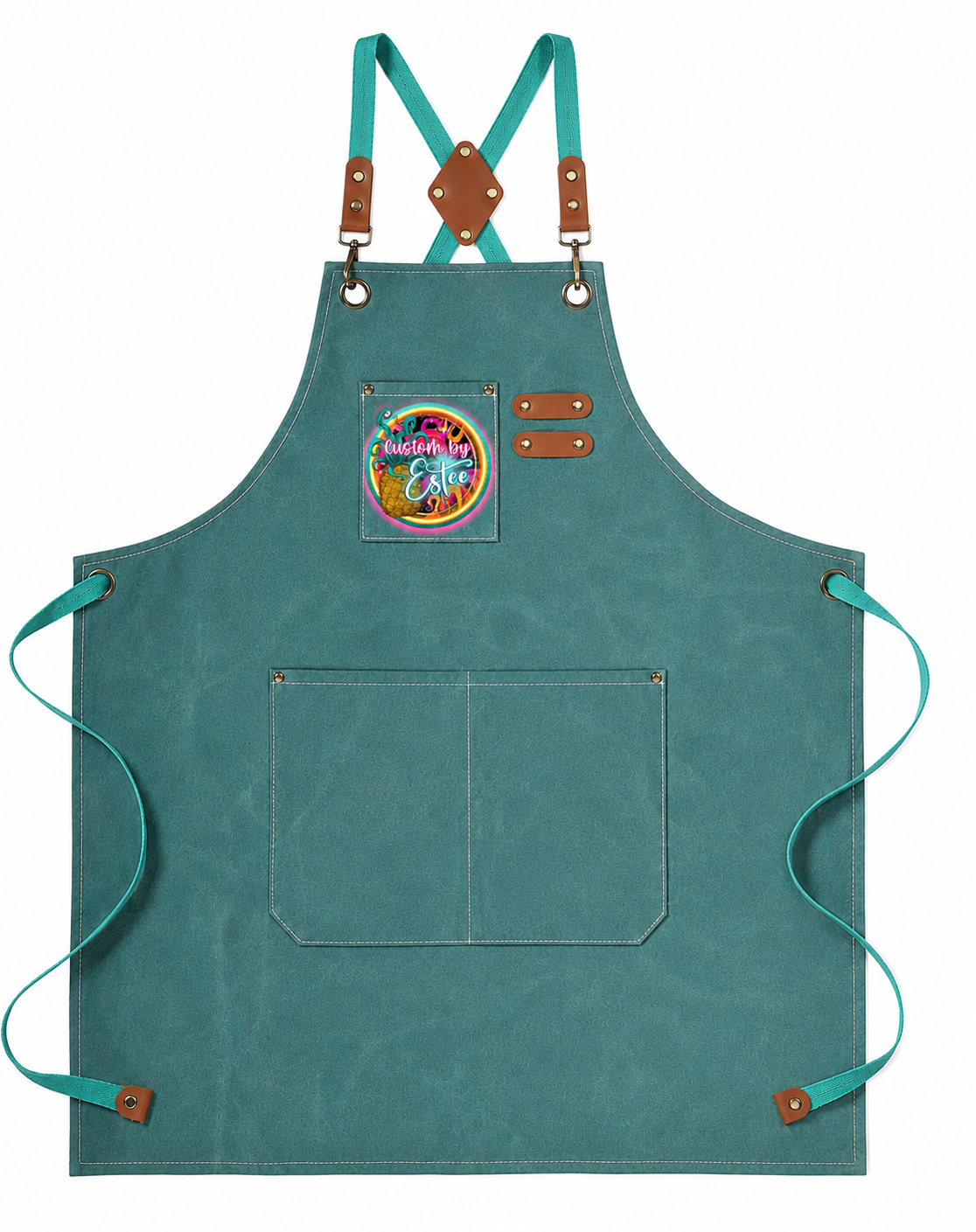 Teal CBE Apron