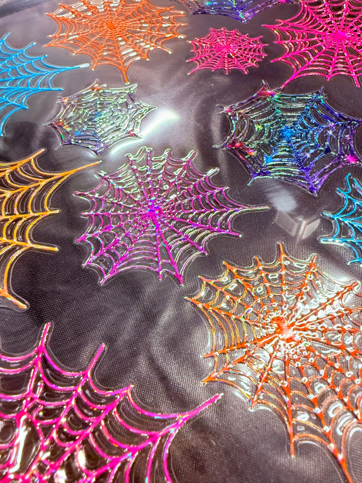 B59. ELEMENT SHEET- HOLOGRAPHIC Spider Webs