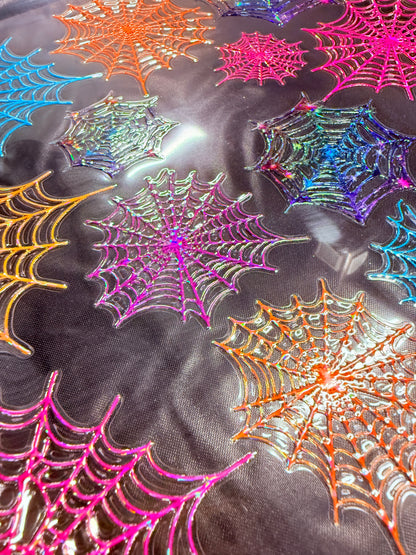 B59. ELEMENT SHEET- HOLOGRAPHIC Spider Webs