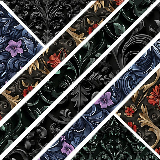 A13. ELEMENT SHEET- Floral Diagonals and Triangles