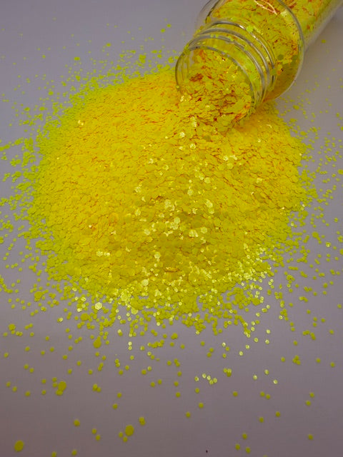 Banana Babe- True Yellow Chunky Mixed Glitter 14-5