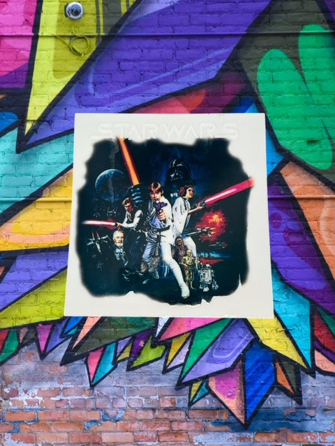 226. Star Wars Retro Decal