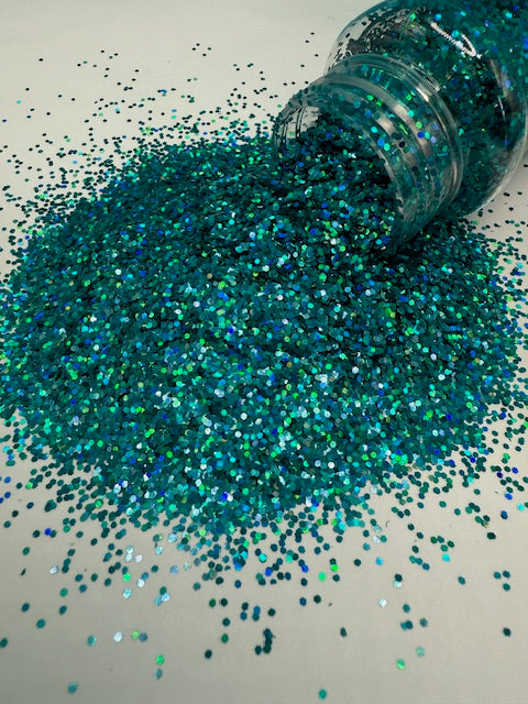 Miami Dolphins - Turquoise Color Shift Mini Chunky Glitter