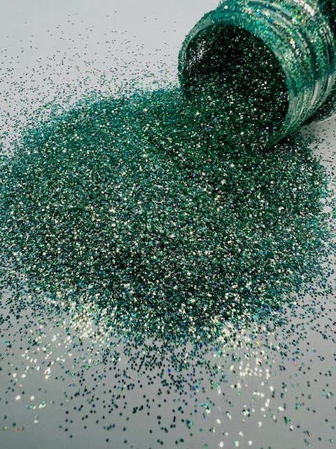 Safety Meeting- Fine Green Holographic High Flash Glitter 1-4
