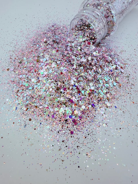 EXCLUSIVE MIX 3- Striped Holographic High Flash Custom Chunky Mixed Glitter