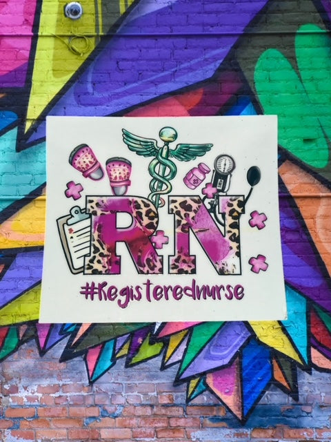 239. Registered Nurse Decal