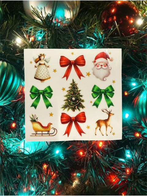 195. Christmas Embellishment Decal