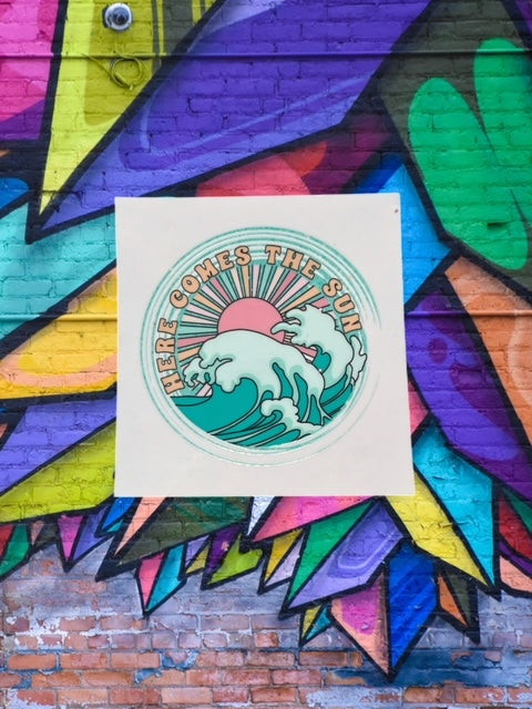 248. Here Comes The Sun Decal